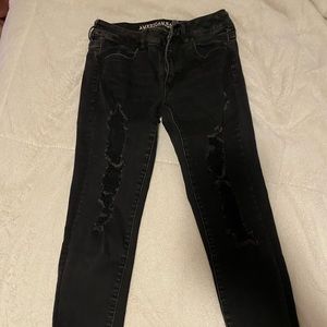 American eagle cropped jeans